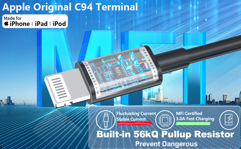 MFi Certified 60W Dual PD USB-C Car Poewr Cigarette Lighter Type-C Car Carplay Fast Charger Adapter