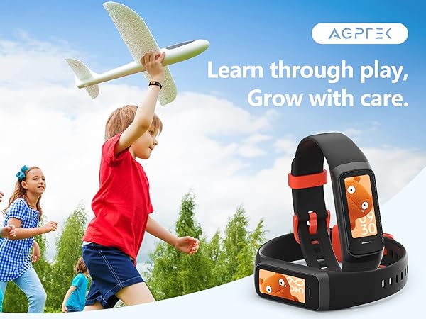 AGPTEK Kids Smart Watch for Ages 6-16 Years Old
