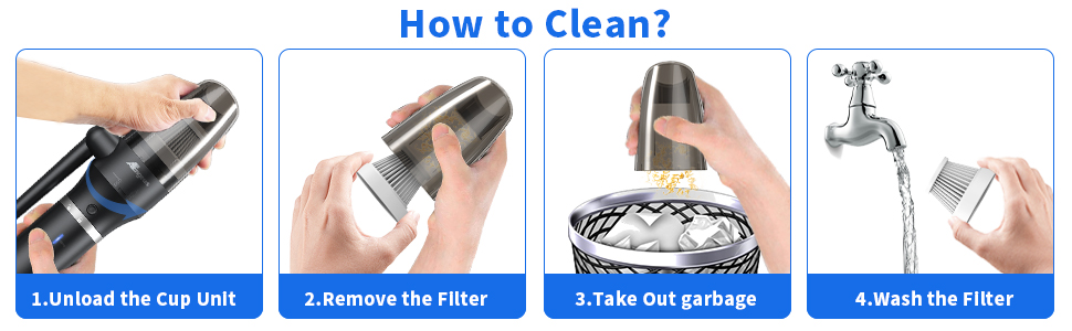 Easy to clean air duster