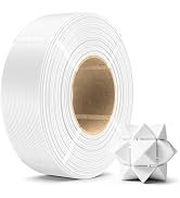 SUNLU PLA+2.0 3D Printer Filament Refill 1.75mm, 1KG White | High Toughness PLA+ Filament, No Spo...