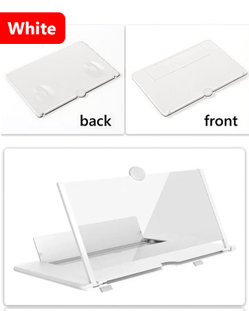 12" Screen Magnifier for Smartphone 3D HD Mobile Phone Screen Magnifier Video