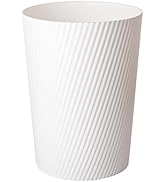 UUJOLY Small Trash Can Wastebasket Garbage Can Container Bins for Bathrooms, Laundry Room, Kitche...