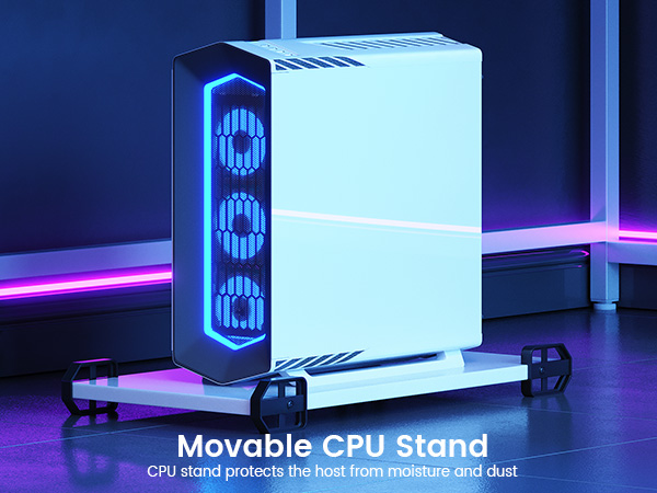 corner computer desk with storage drawers white gaming desk