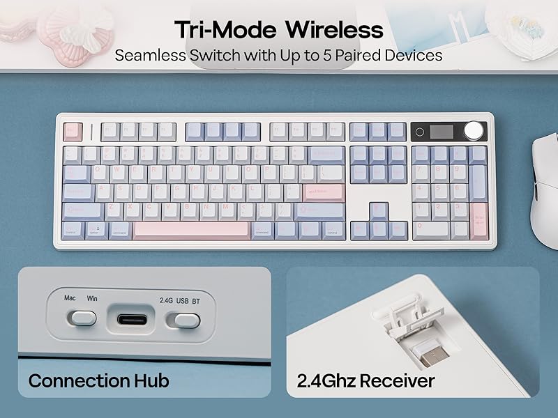 TH108 V2 PRO Wireless Gaming Keyboard