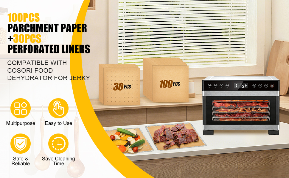 cosori 5-tray food dehydrator for jerky