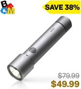 HOTO LED Flashlight High Lumens, Rechargeable Tactical Flashlight Super Bright, IP68 Waterproof F...