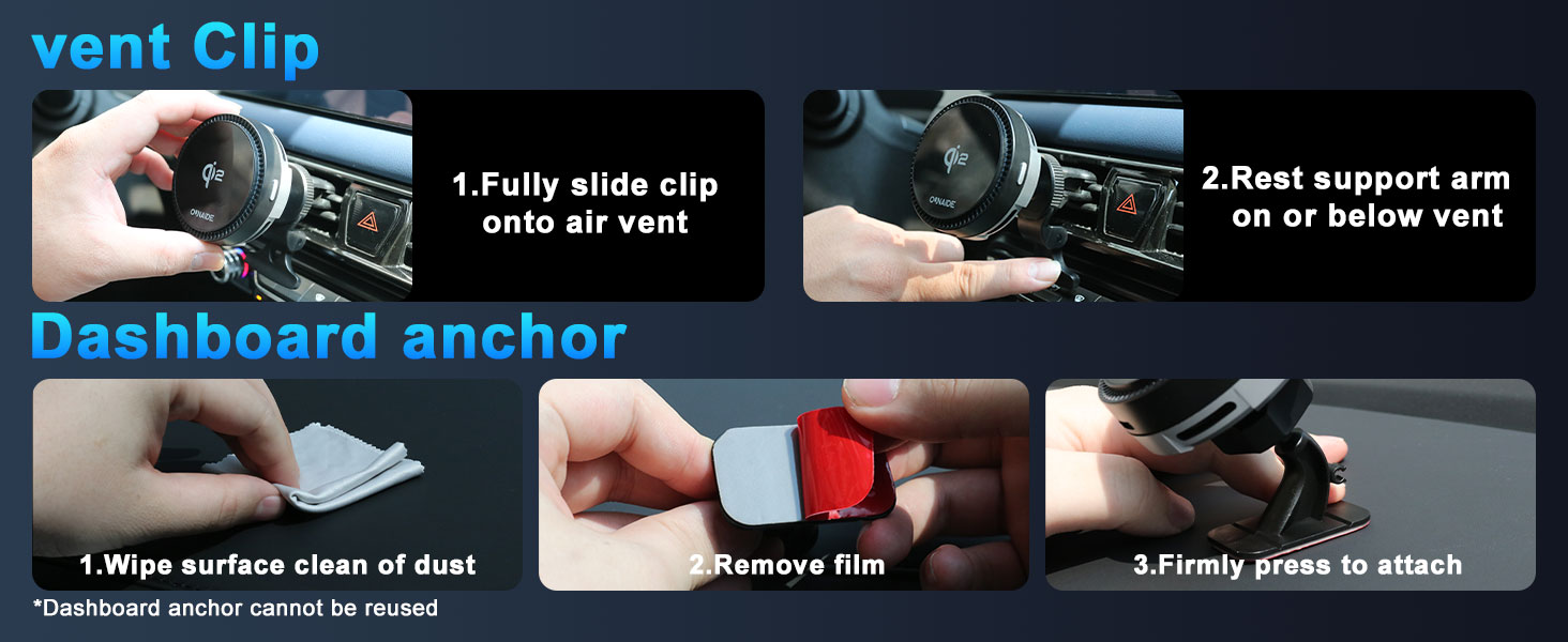 Qi2 Wireless Car Charger