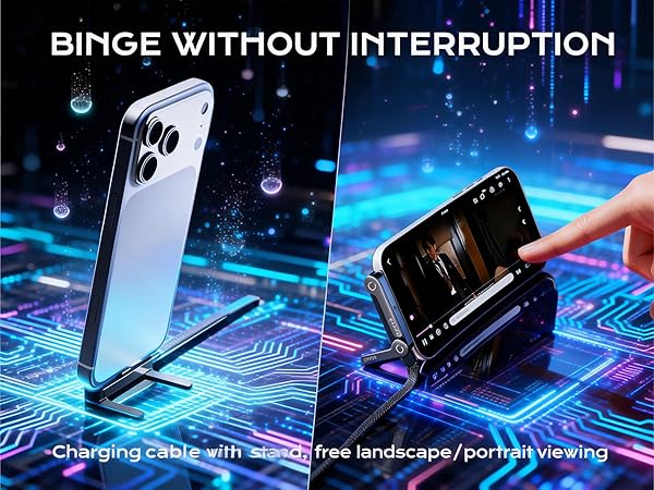 Invisible Holder Charger Cable