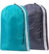 Laundry Bag, Bruvoalon Extra Large Heavy Duty Travel Large Laundry Bag for Traveling, Hold 4 Load...