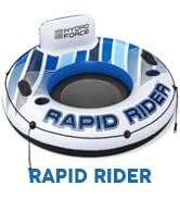 Bestway Hydro Force Rapid Rider Single 1-Person River Tube (48" x 19") | Inflatable Pool Float Sw...