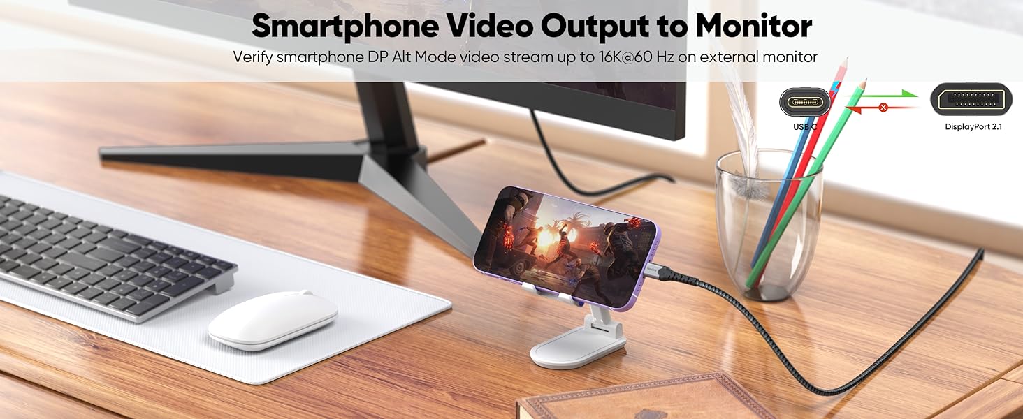 Smartphone Video Output to Monitor