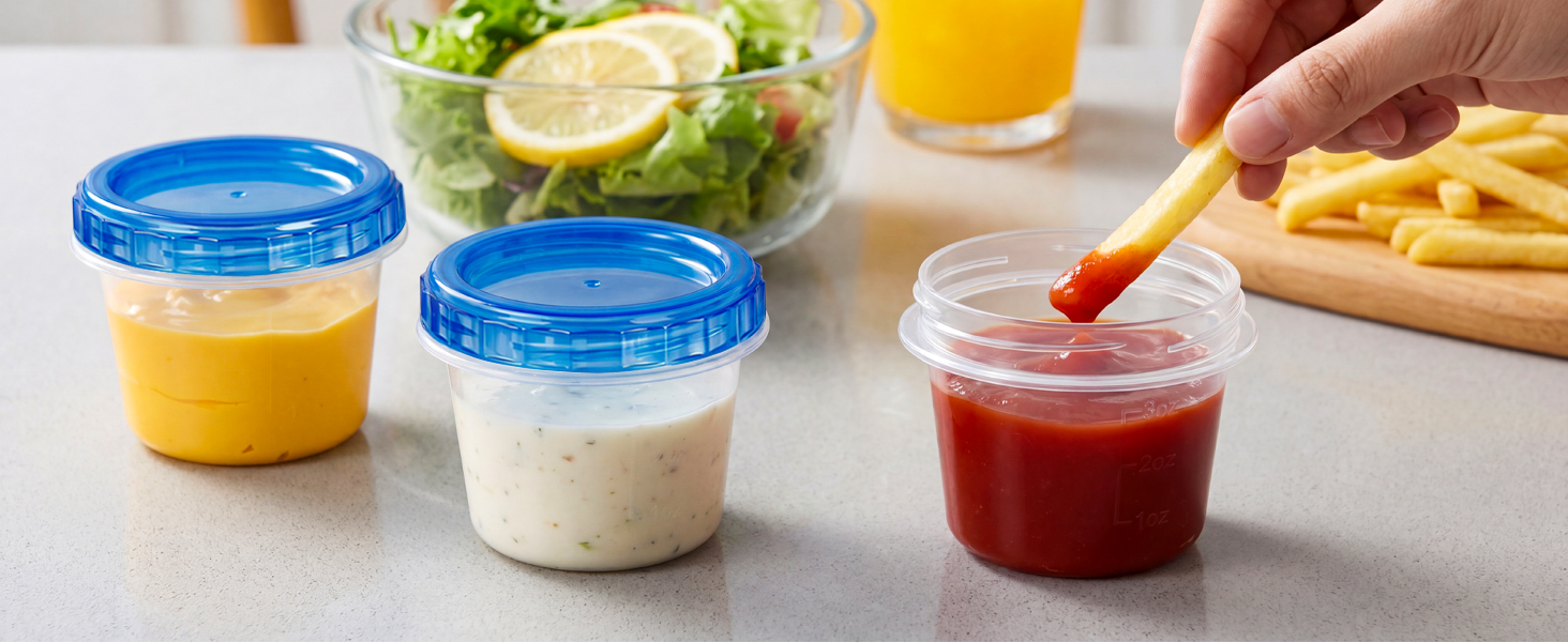 small freezer containers