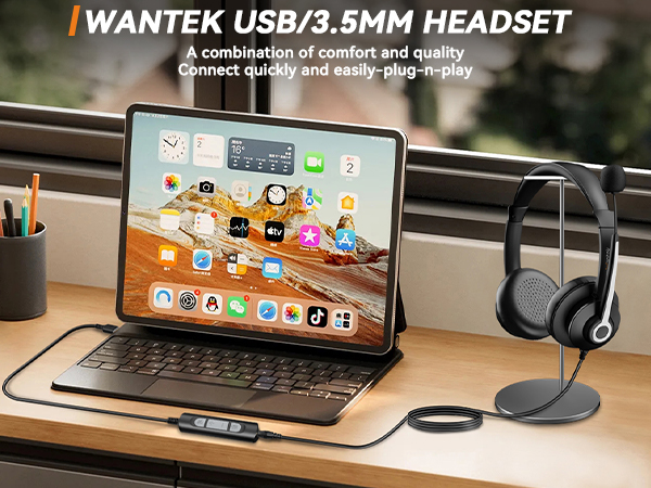 office headset with mic