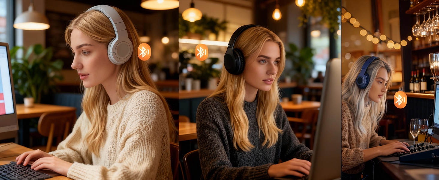 Plug&amp;amp;Play USB Bluetooth 6.0 Adapter for Desktop PC Pair BT Headphones/Speaker/Mouse/Keyboard/Printer