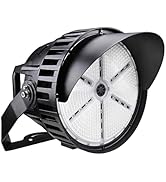 dephen 500W Led Stadium Lights - 70000 Lumens (1500-2000W Metal Halide Eq.) Stadium Lights Outdoo...