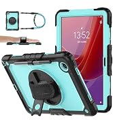 SEYMAC stock Drop-Proof Protection Case with 360° Rotate Stand &amp;Strap [Pen Holder] &amp; Screen Prote...
