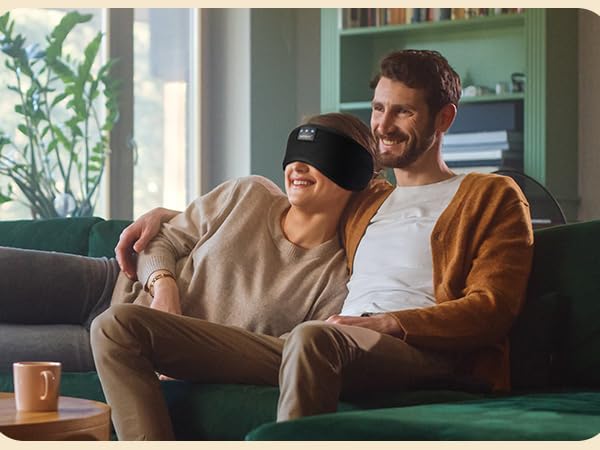 Sleep Mask Headphones Wireless Bluetooth