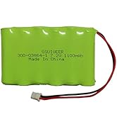 GSUIVEER 300-03864-1 Battery 7.2V 1100mAh Compatible with Honeywell Alarm Lynx WALYNX-RCHB-SC Hon...