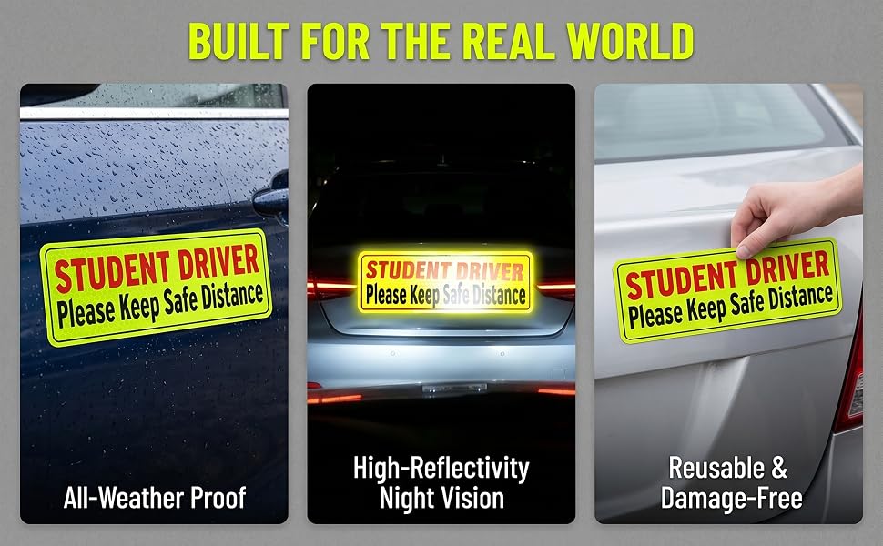 student driver magnet