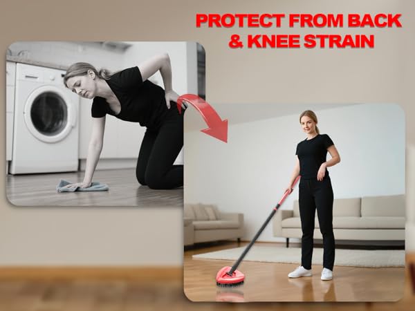 PROTECT FROM BACK8 KNEE STRAIN