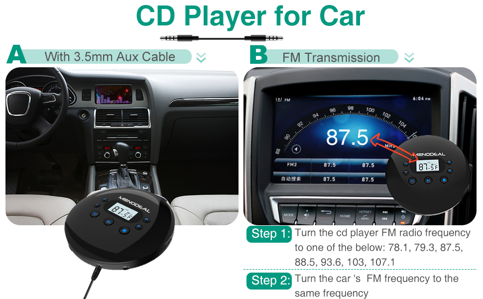 cd player for car