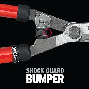 shock guard bumper reduces impact of use