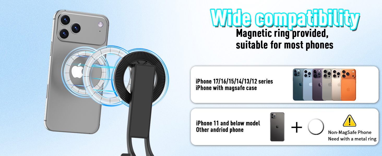 ACKIMA Magnetic Tripod for iPhone