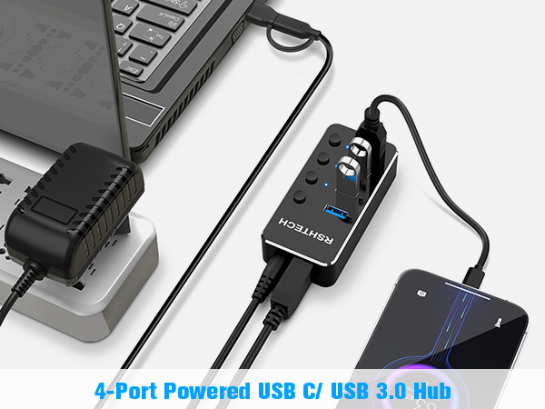 powered usb c hub