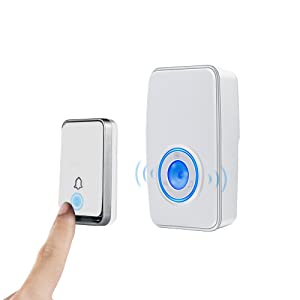 self powered wireless doorbell no battery door bell timbre inalambrico de casa wireless doorbell