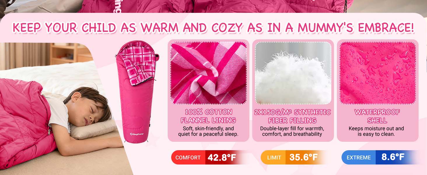 KIDS SLEEPING BAG