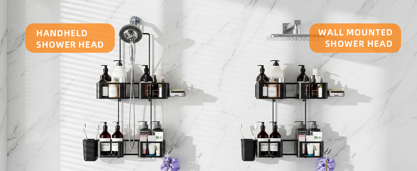Hanging shower caddy