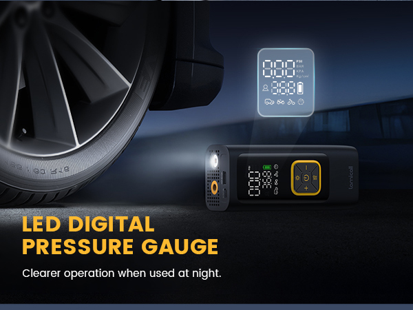 Tire Inflator Portable Air Compressor