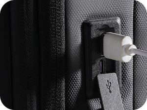 Backpack with USB Charging Port