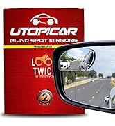 Blind Spot Convex Car Mirror: Rear view | Rearview Mirror Accessories for Car Interior - Women an...