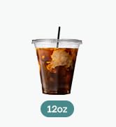 12oz pet cups with flat lids
