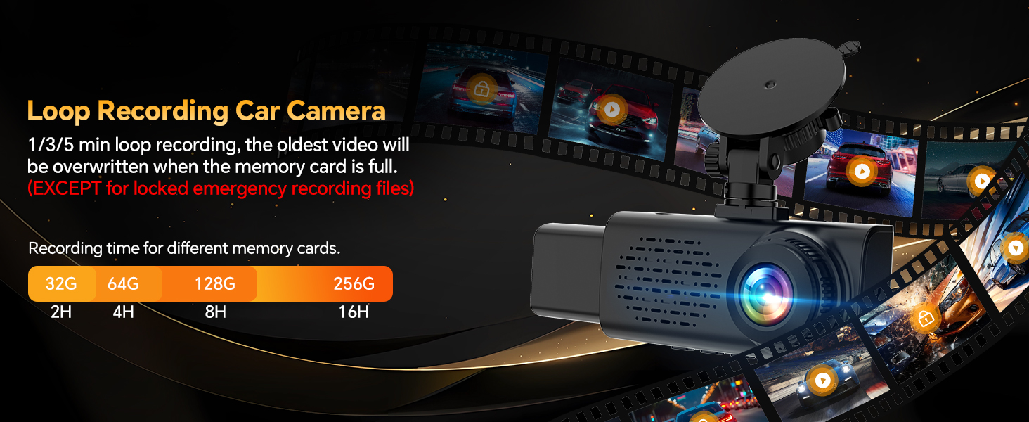 dash camera front and inside