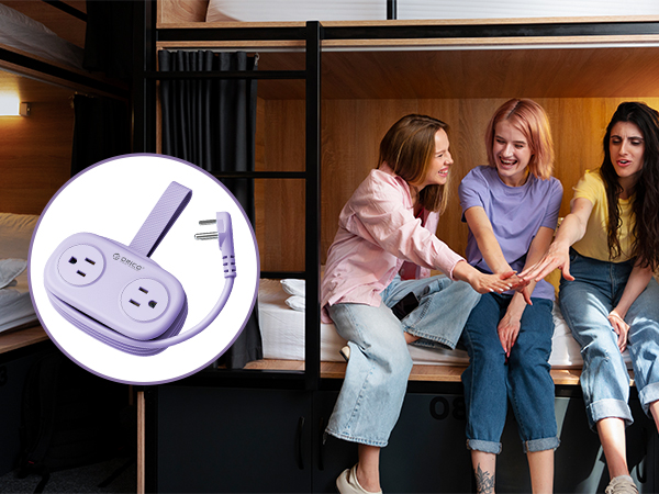 Orico 4FT Purple Power Strip