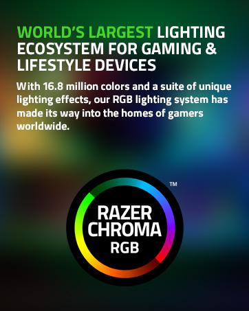 Razer world&amp;amp;#39;s largest lighting ecosystem gaming devices