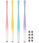 Slim Waist Stylus Pens for Touch Screens, Stylus for iPhone, iPad, Kindle Fire Including 8 Extra ...