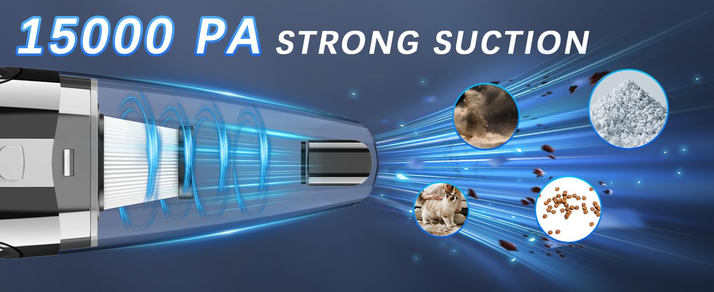 car vacuum Powerful suction