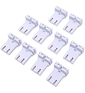 Mobestech 10pcs Fluorescent Lamp Holder Fluorescent Tombstones Non Shunted Tombstones Non Shunted...