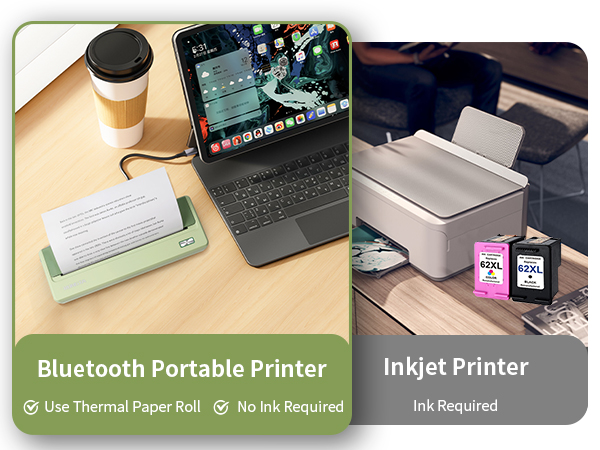 portable inkless printer