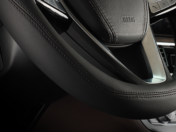 HOTOR LEATHER CAR STEERING WHEEL COVER