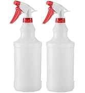 DilaBee – Empty Plastic Spray Bottle – Spray Bottles for Cleaning Solutions - 100% Leak Proof wit...