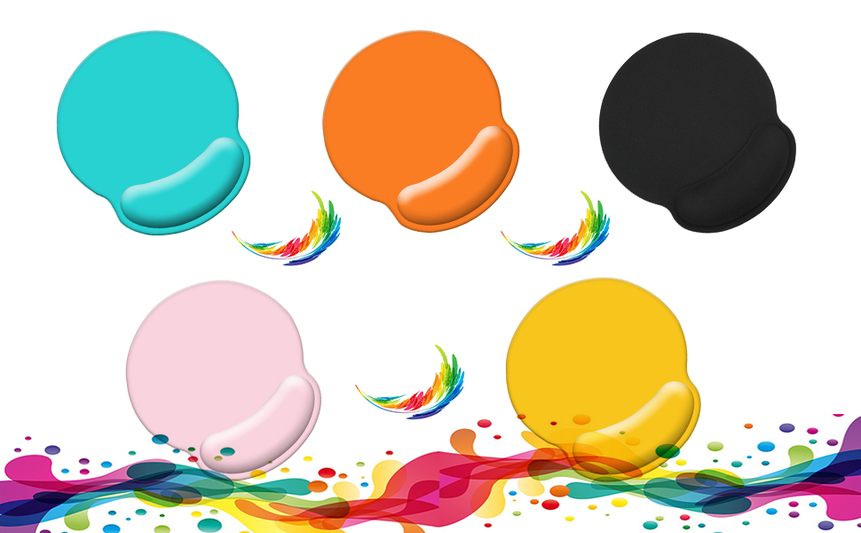 colorful mouse pad