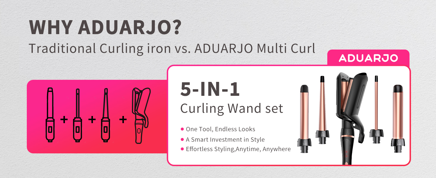 5 in 1 Curling Iron