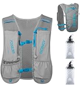 Azarxis Hydration Running Vest Backpack Pack 5L 5.5L for Women and Men Jogging Trail Race Maratho...