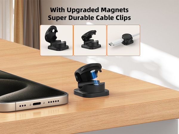 cord holder for nightstand cable clips