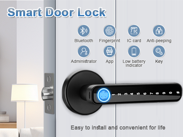 fingerprint door knob