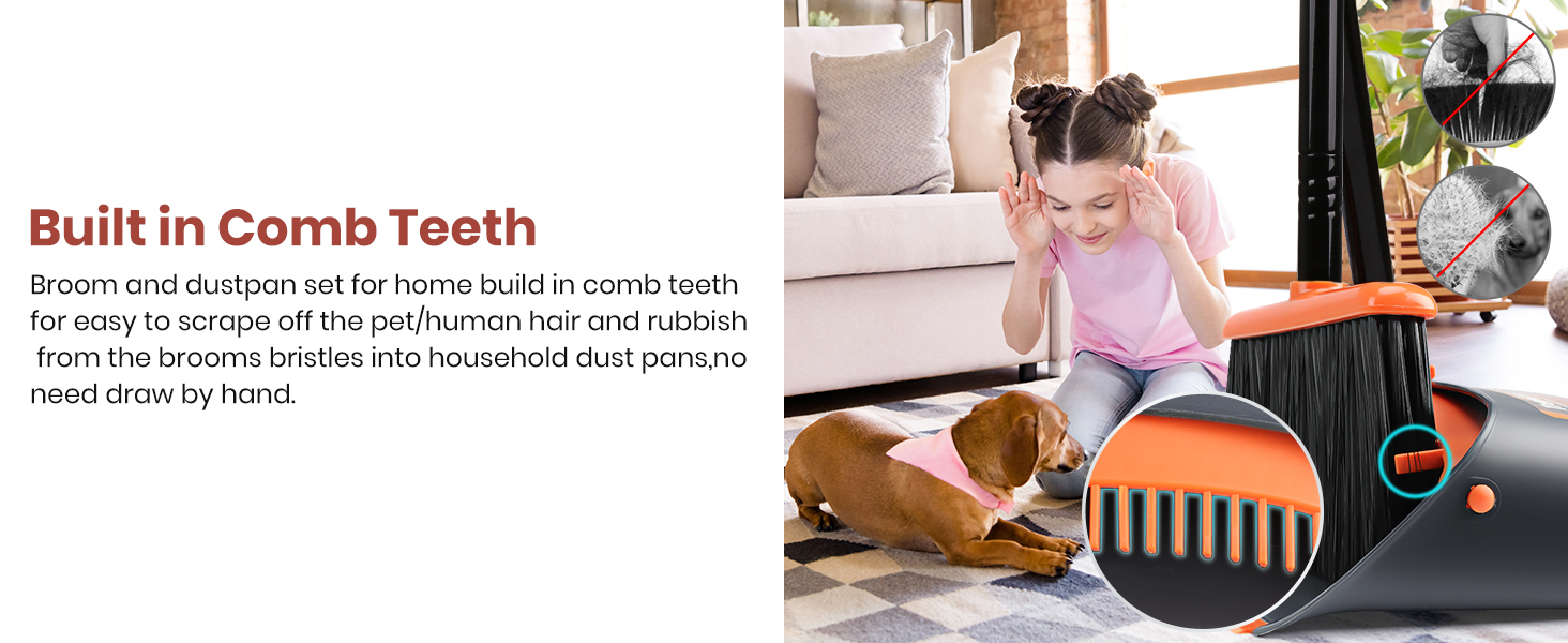 broom and dustpan set